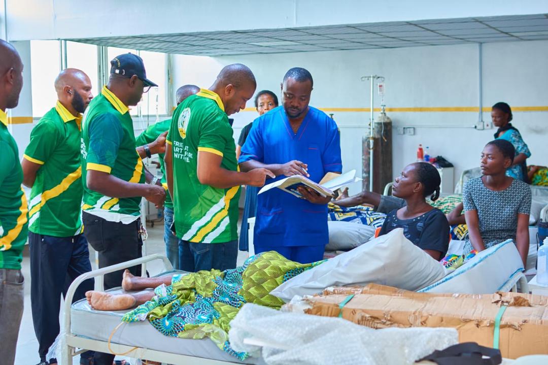 Friends at Heart Welfare Initiative Offsets Hospital Bills for Indigent Patients During Hospital Visitation